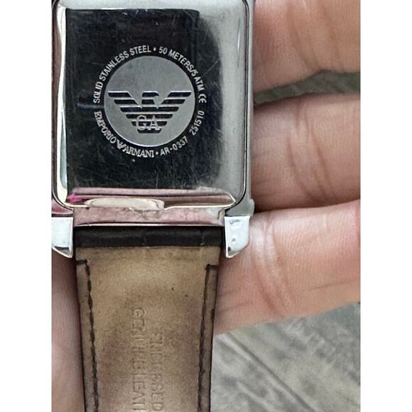 Emporio Armani Men's Classic Chronograph Silver Dial Wrist Watch - Picture 4 of 7